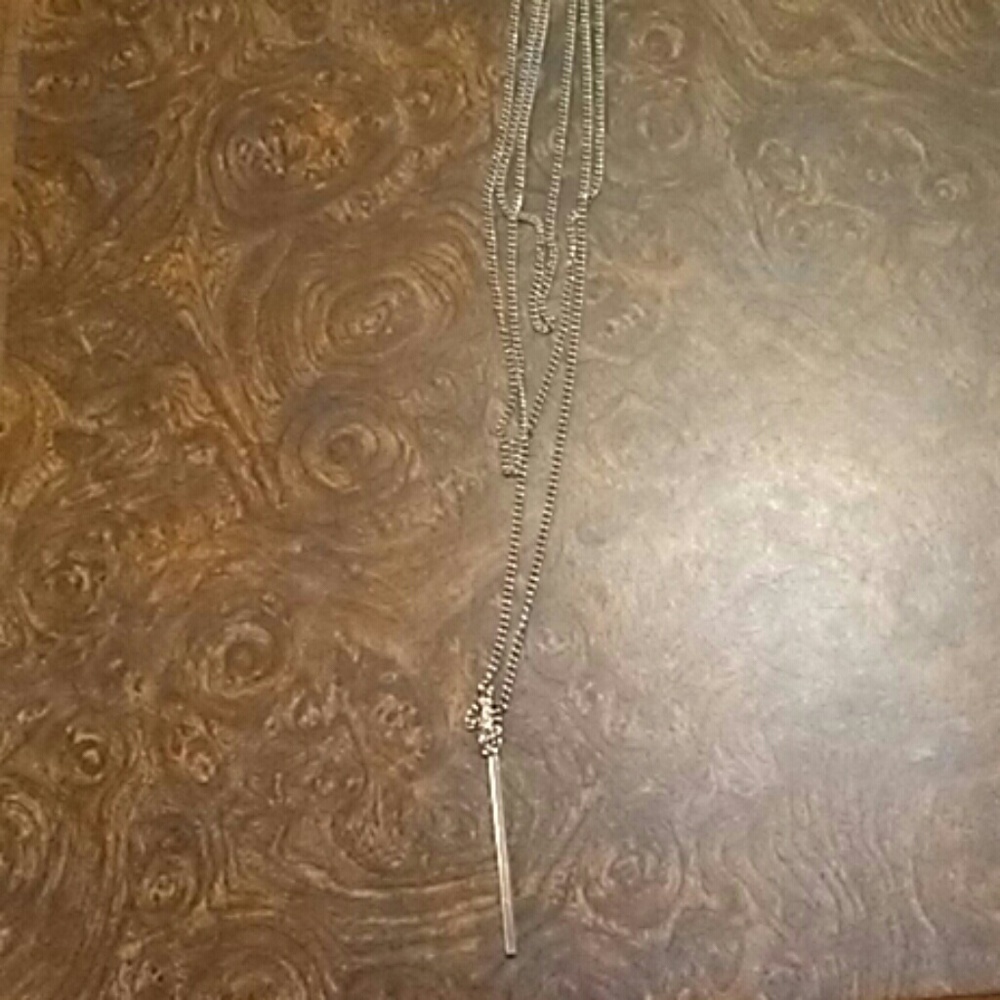 Sterling silver 3 layer necklace
